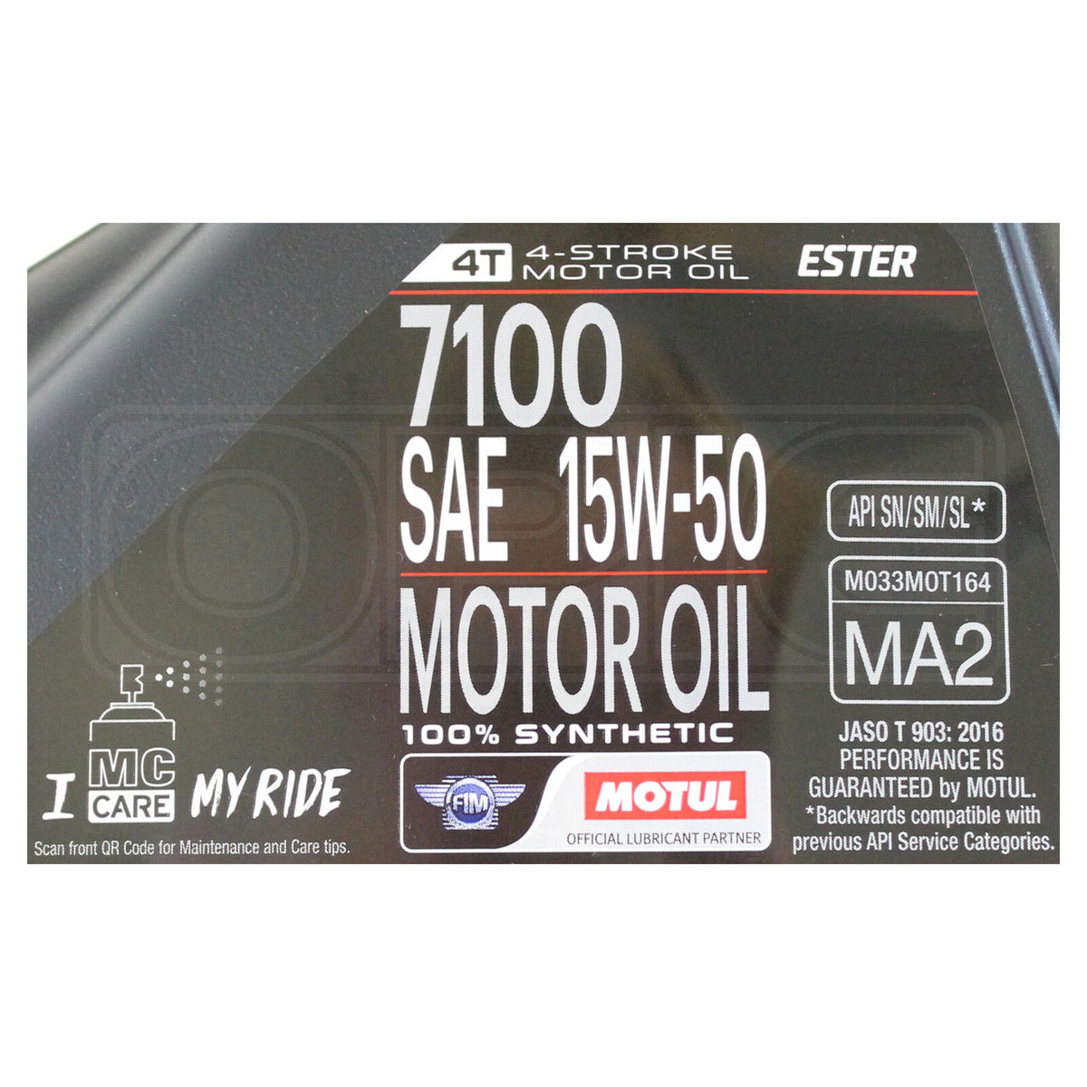 Ulei motor Motul 7100 15W50 4T 4L 104299