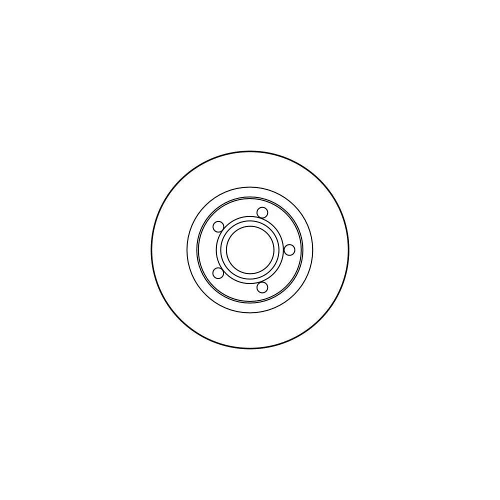 Disc frana fata TRW DF2806 – imagine 2
