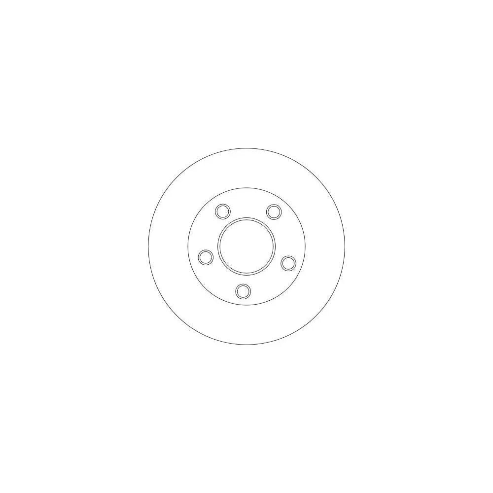 Disc frana spate TRW DF4273S – imagine 2