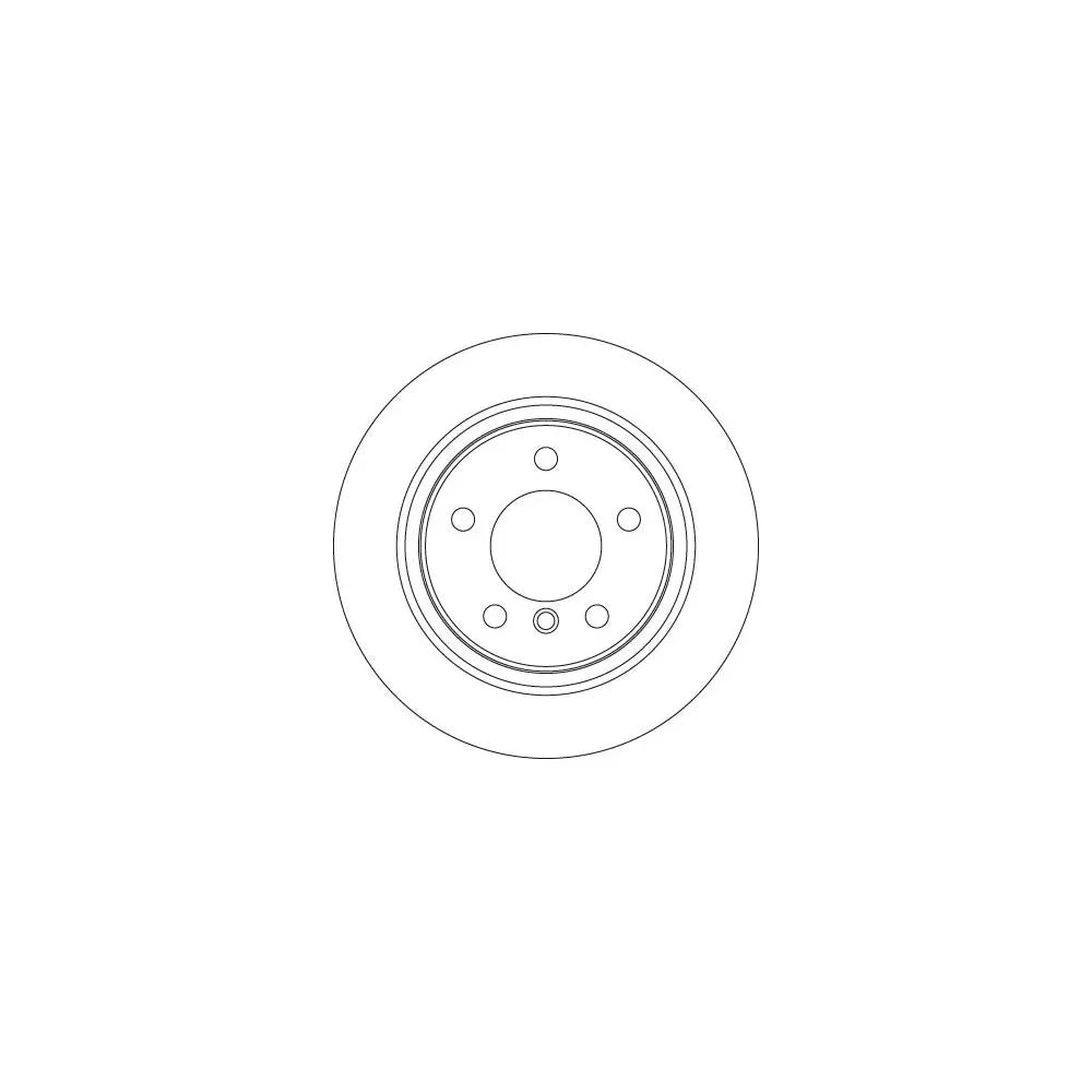 Disc frana spate TRW DF6137 – imagine 2