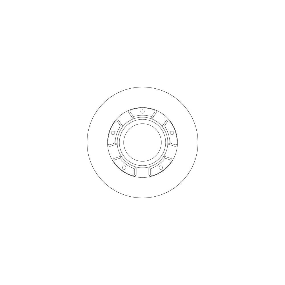 Disc frana spate TRW DF6510S – imagine 2