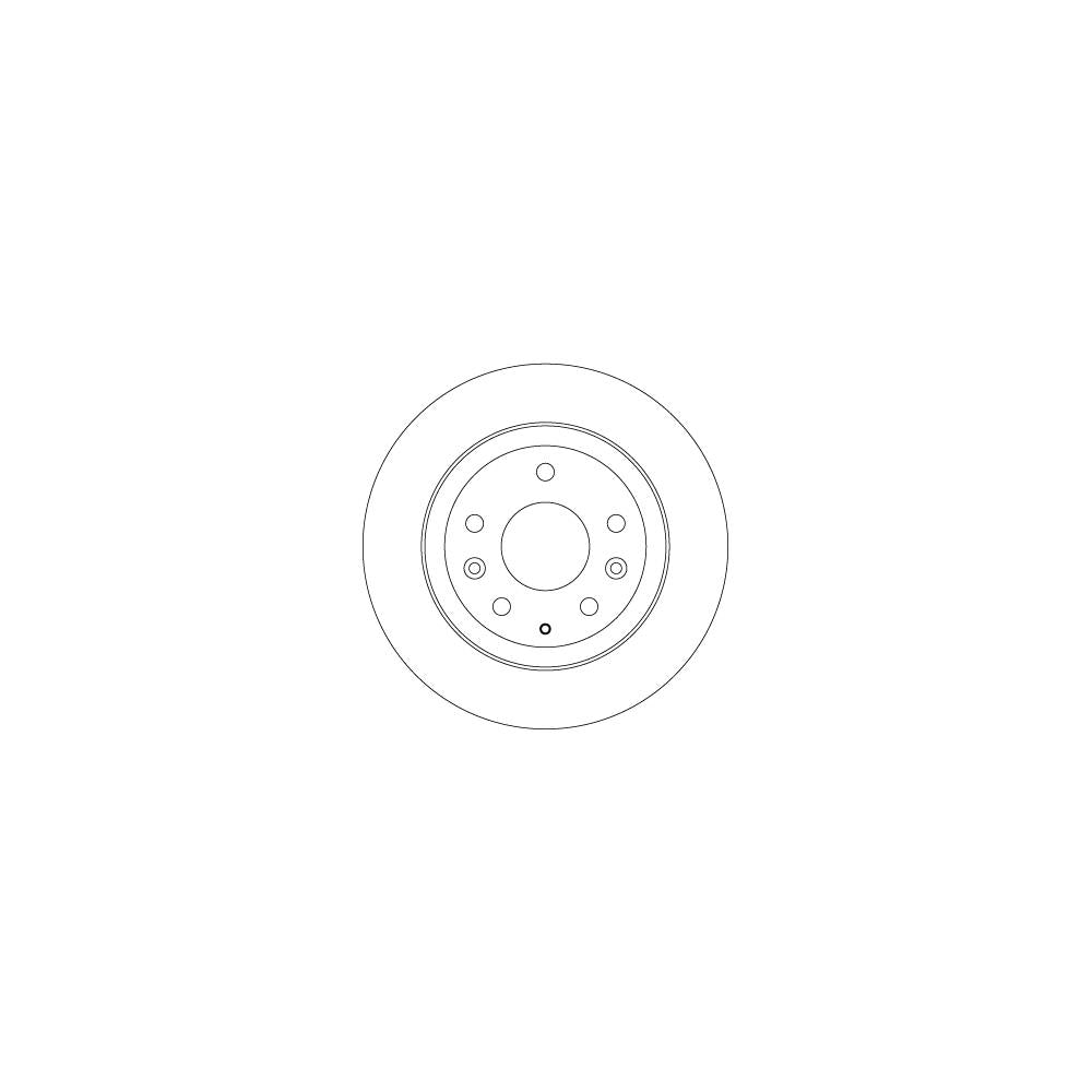 Disc frana spate TRW DF6807