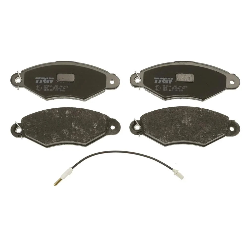 Set placute frana fata TRW GDB1402 – imagine 2