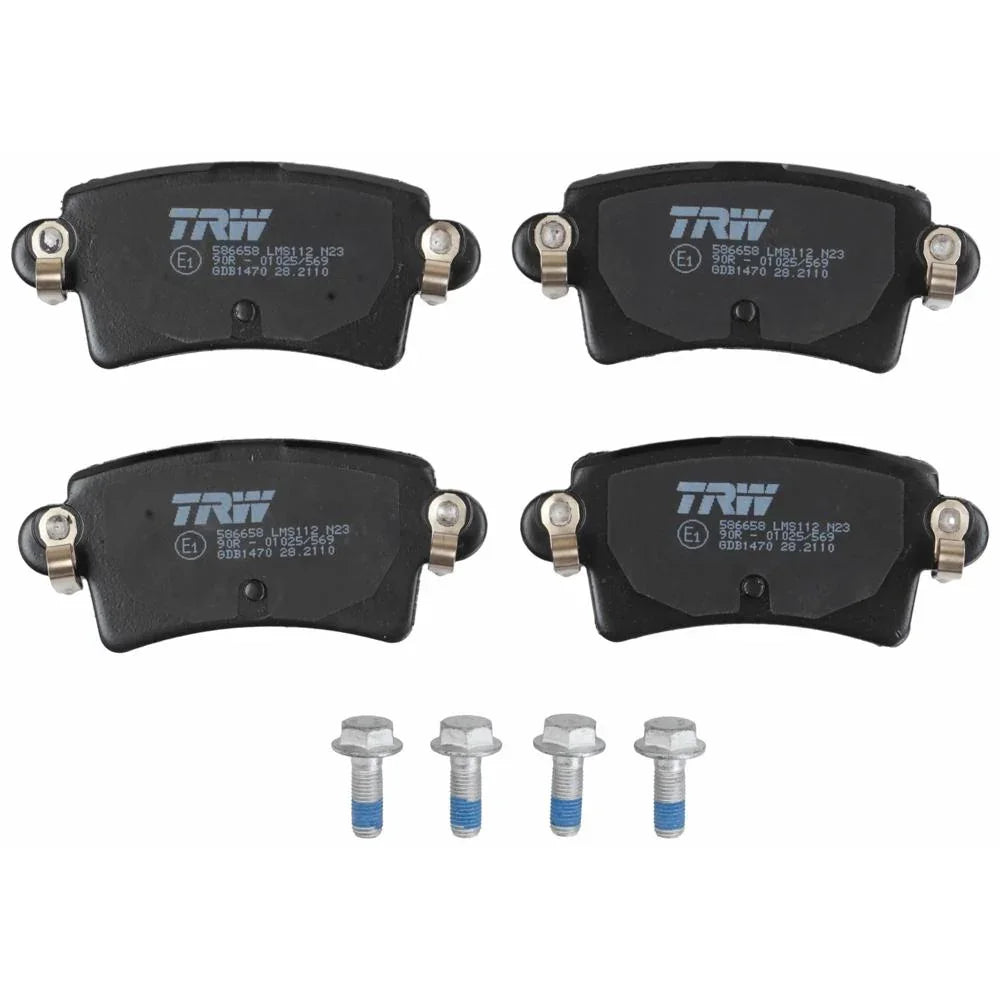 Set placute frana spate TRW GDB1470 – imagine 3