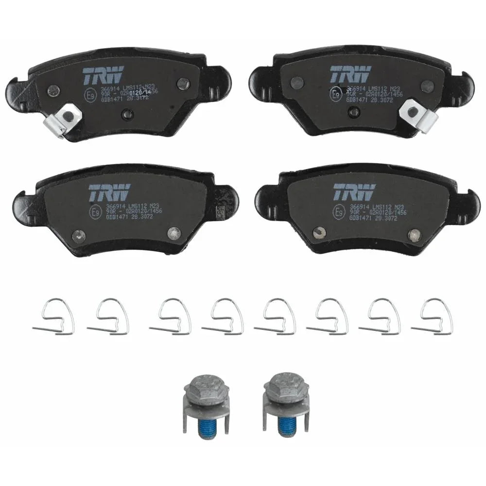 Set placute frana spate TRW GDB1471 – imagine 3