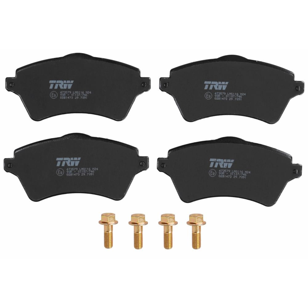 Set placute frana fata TRW GDB1473