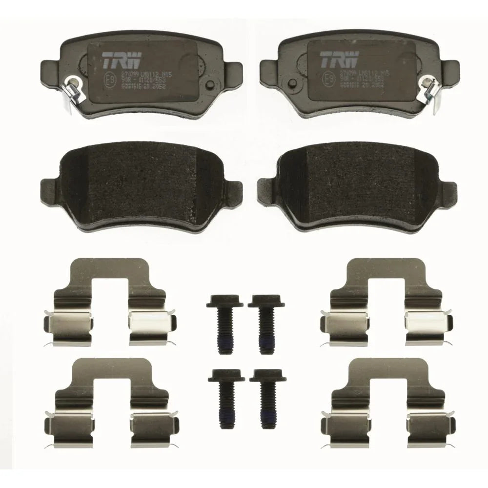 Set placute frana spate TRW GDB1515 – imagine 2