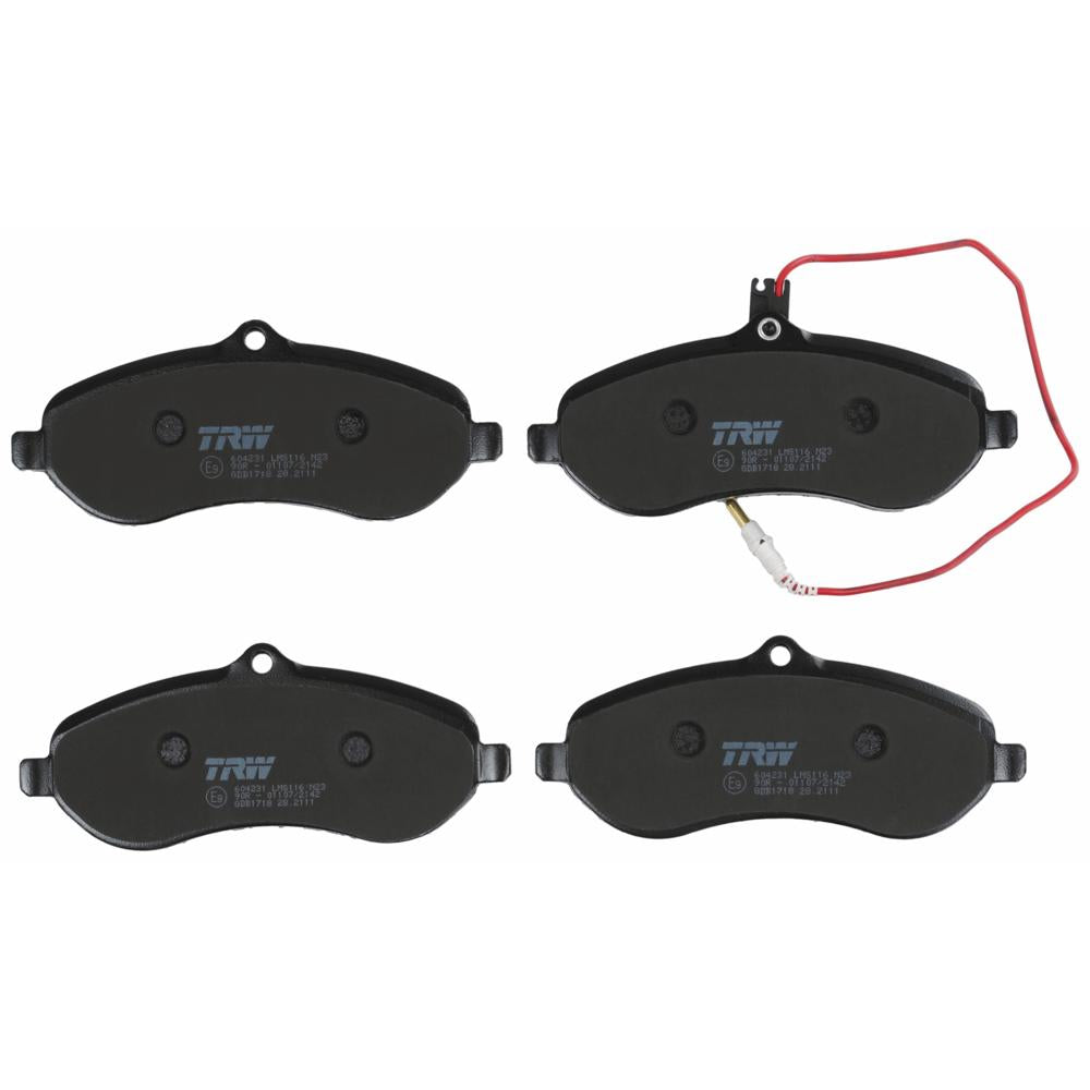 Set placute frana fata TRW GDB1718