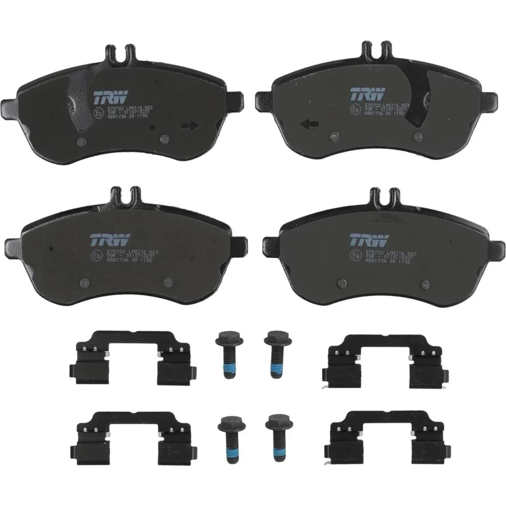 Set placute frana fata TRW GDB1736 – imagine 3