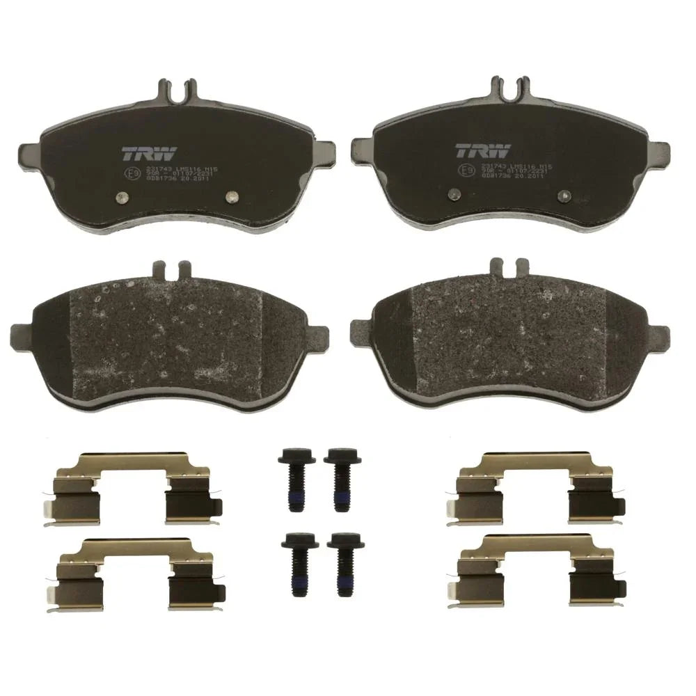 Set placute frana fata TRW GDB1736 – imagine 2