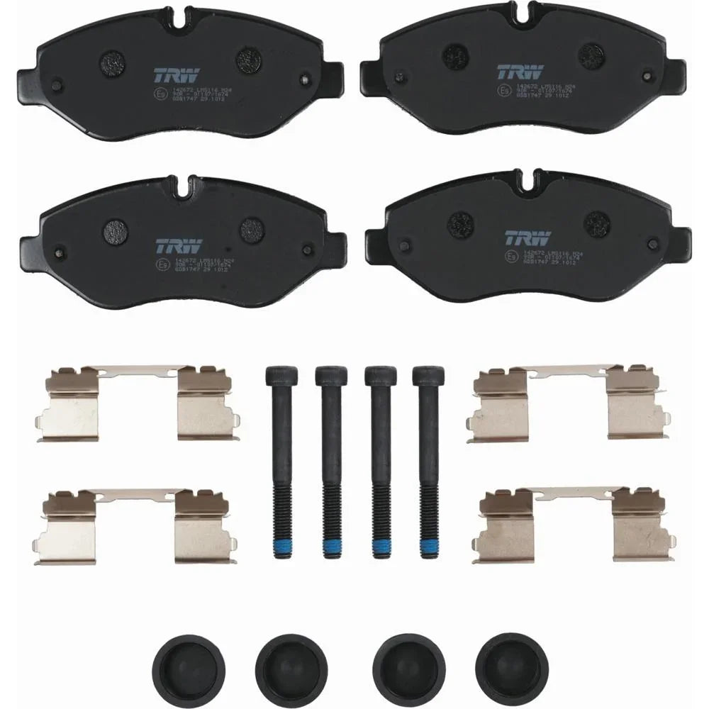 Set placute frana fata - ps TRW GDB1747 – imagine 3