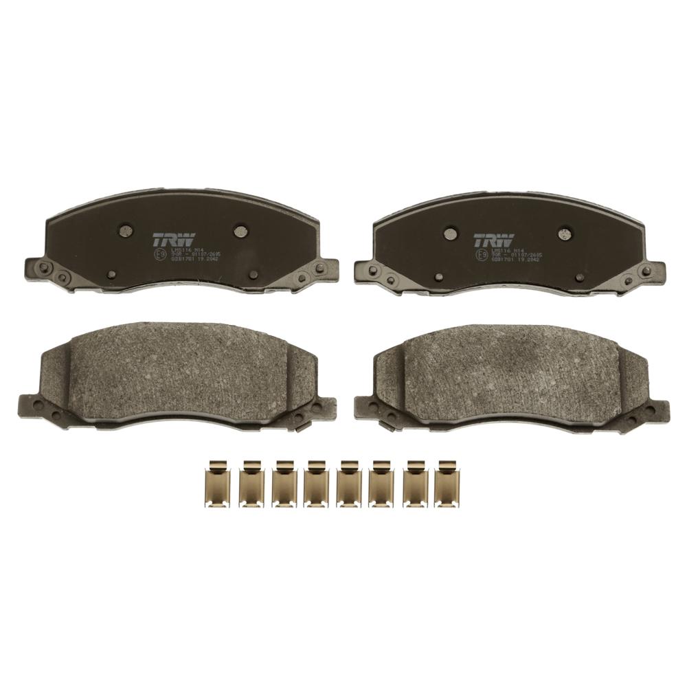 Set placute frana fata TRW GDB1781