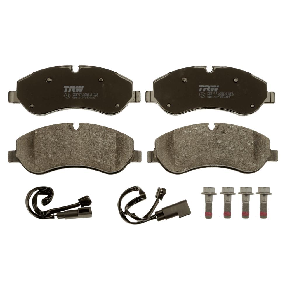 Set placute frana fata TRW GDB1967