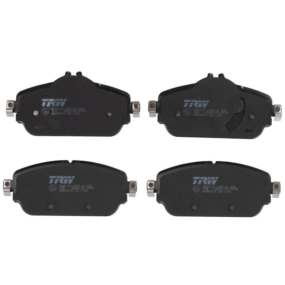 Set placute frana fata TRW GDB2070