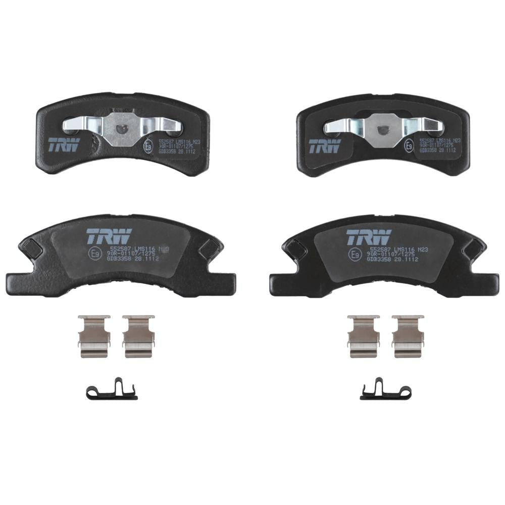 Set placute frana fata TRW GDB3358