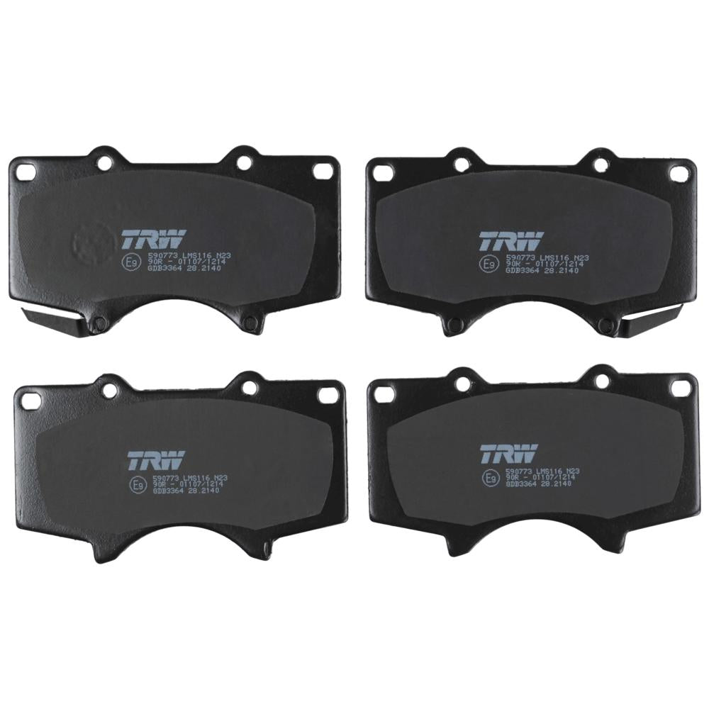 Set placute frana fata TRW GDB3364