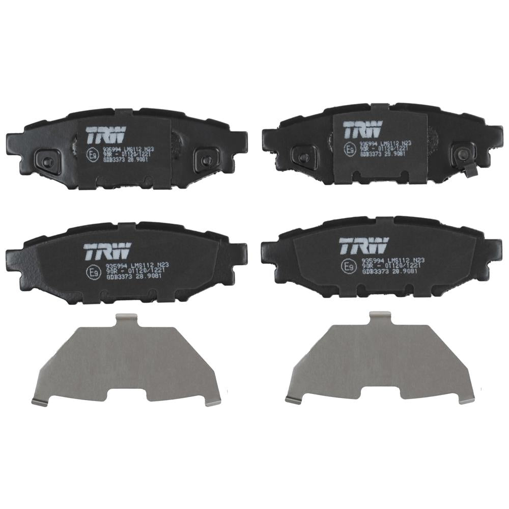 Set placute frana spate TRW GDB3373