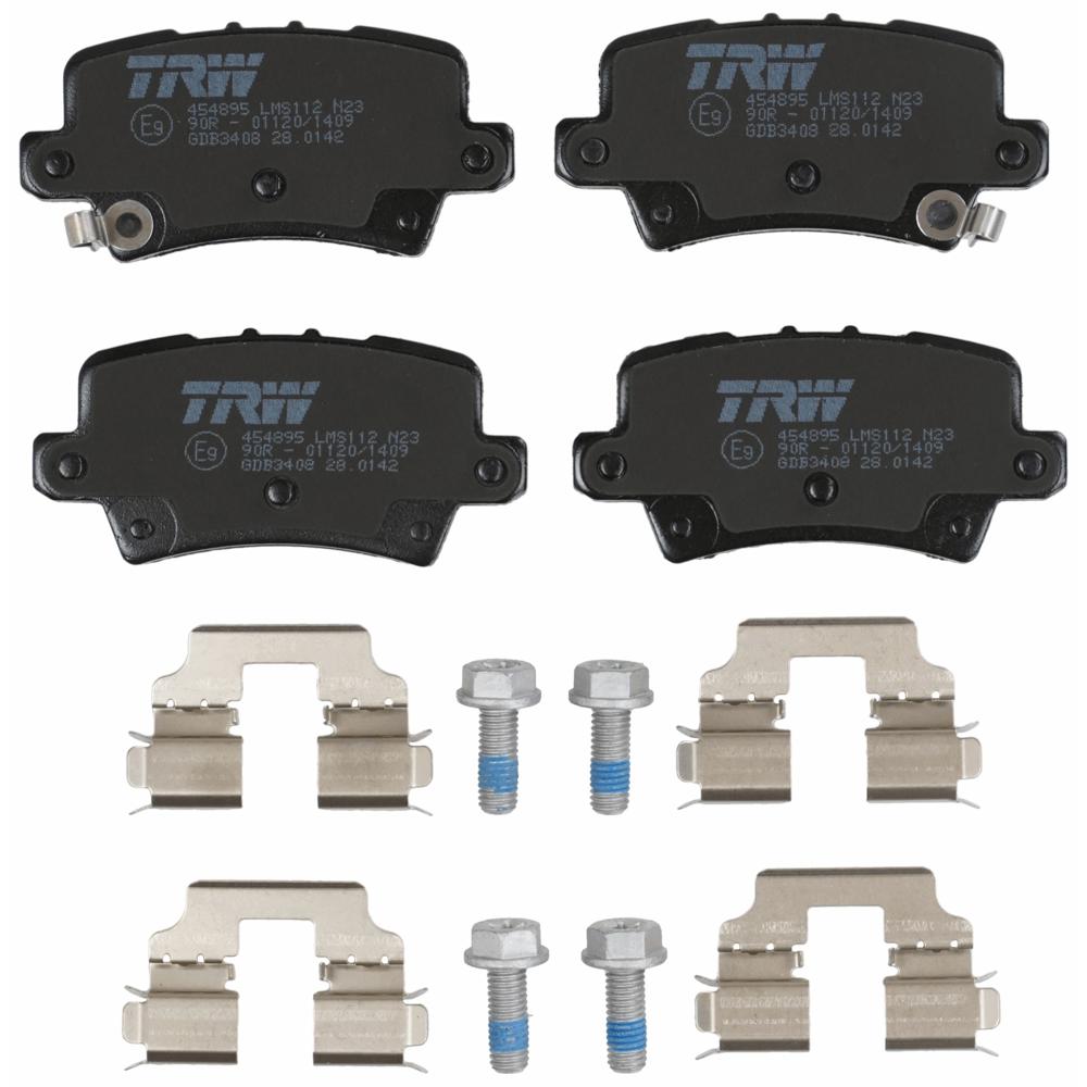Set placute frana spate TRW GDB3408