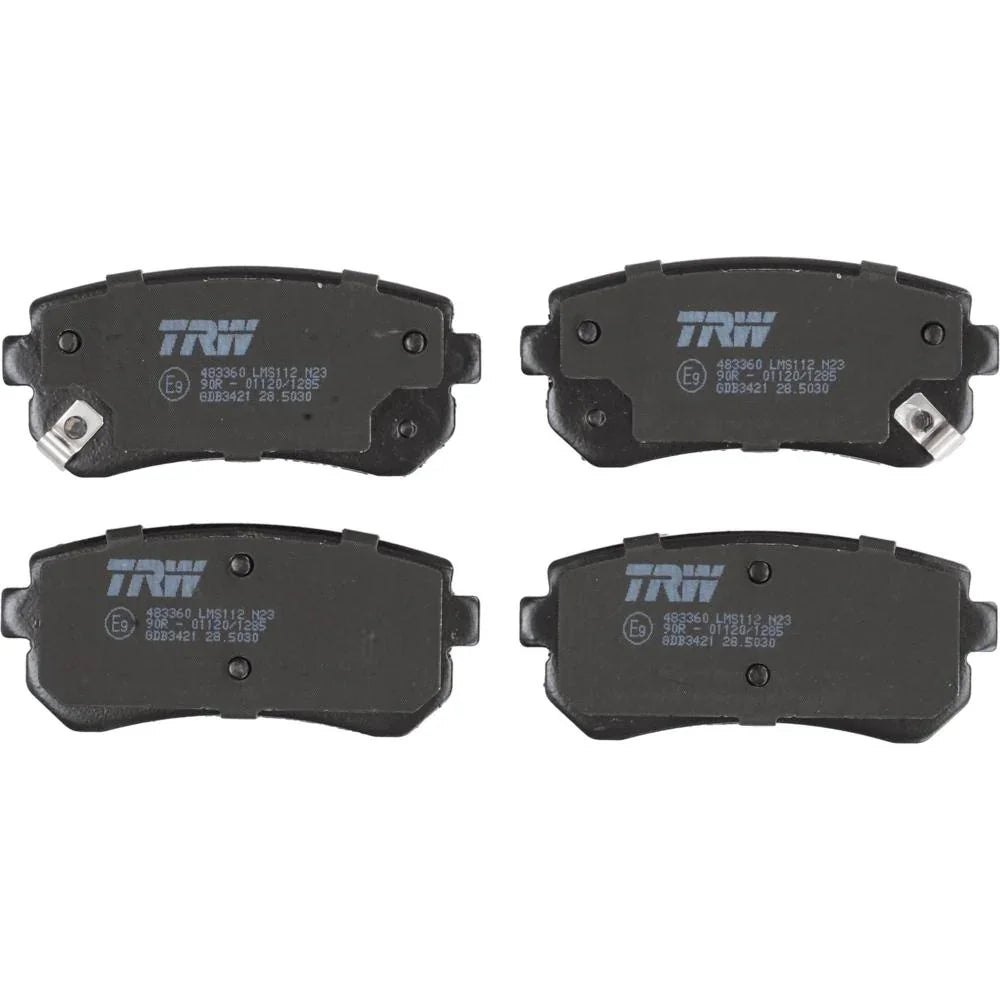 Set placute frana spate TRW GDB3421 – imagine 3