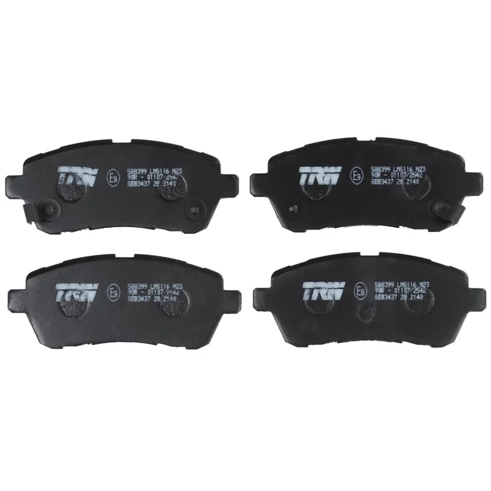 Set placute frana fata TRW GDB3437 – imagine 5