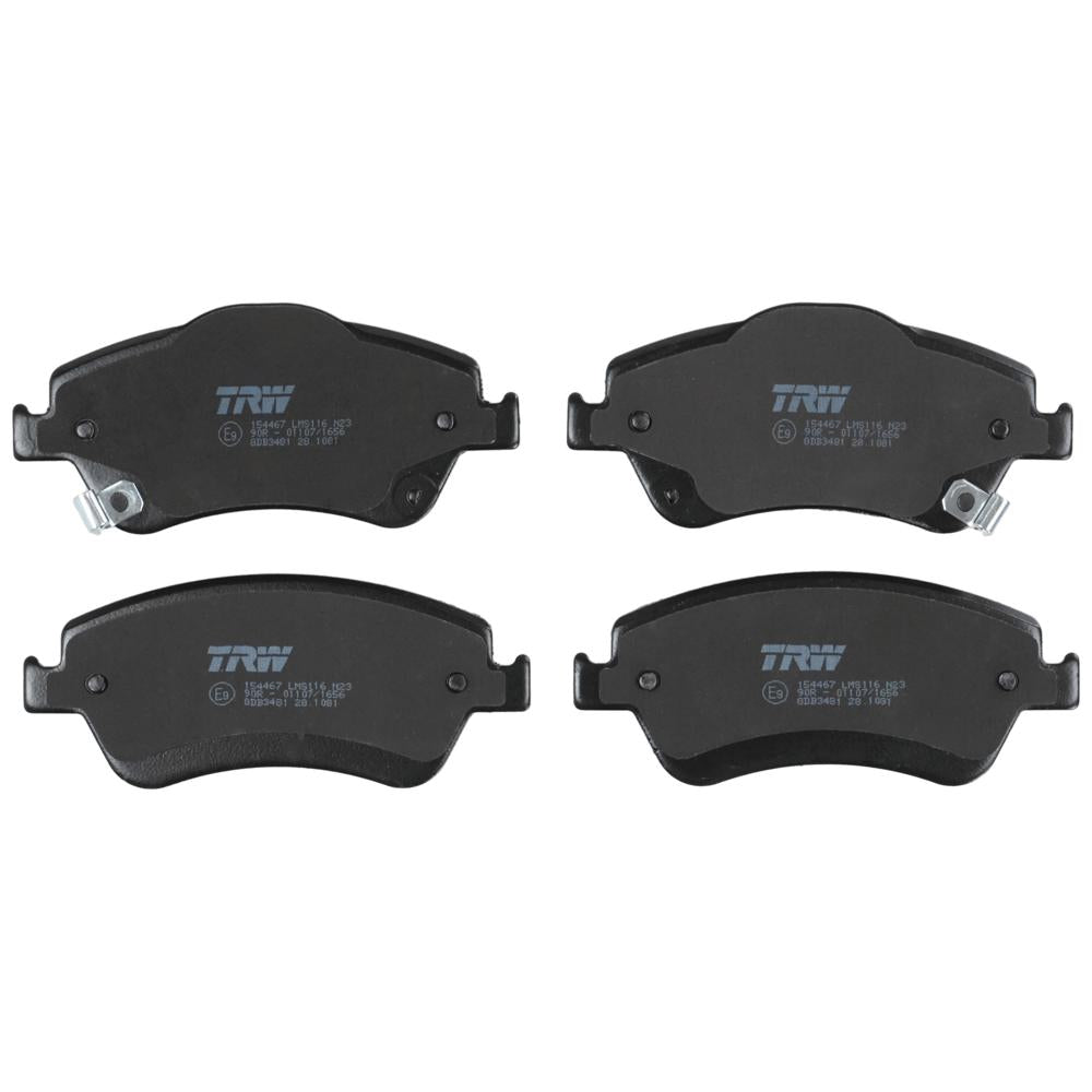 Set placute frana fata TRW GDB3481