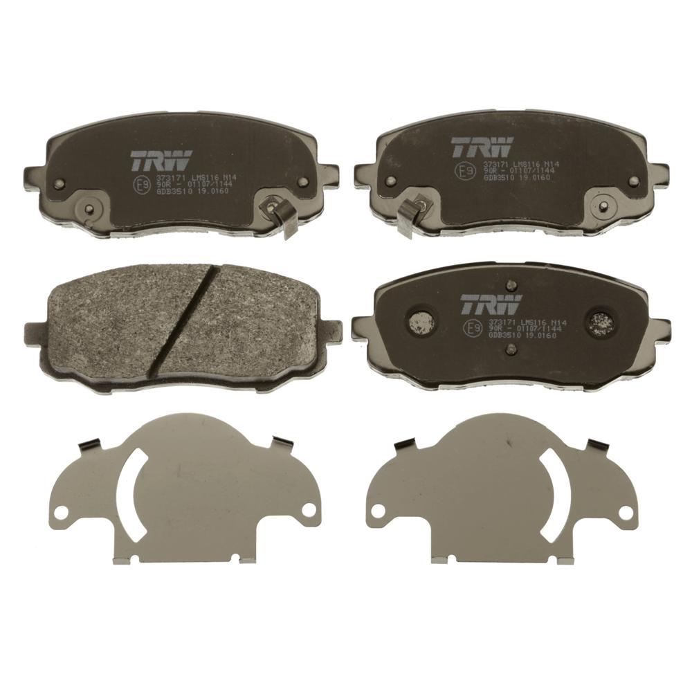 Set placute frana fata TRW GDB3510