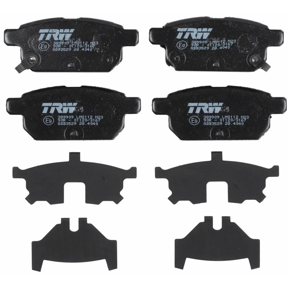 Set placute frana spate TRW GDB3529 – imagine 3