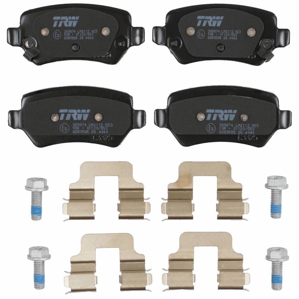 Set placute frana spate TRW GDB3585