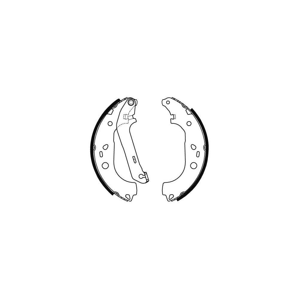 Set saboti frana TRW GS8471