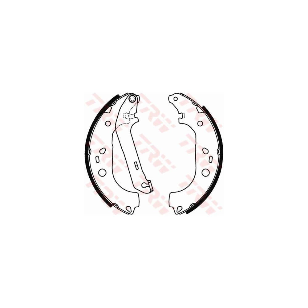 Set saboti frana TRW GS8471