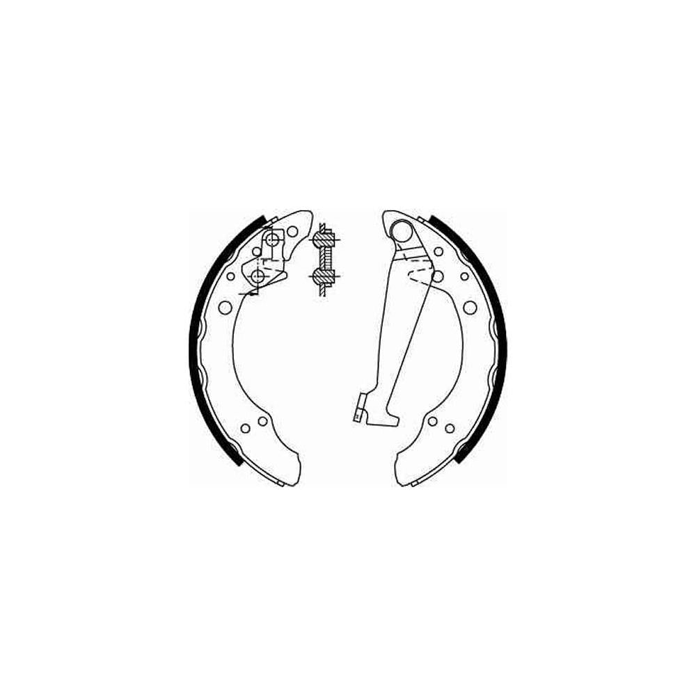 Set saboti frana TRW GS8526