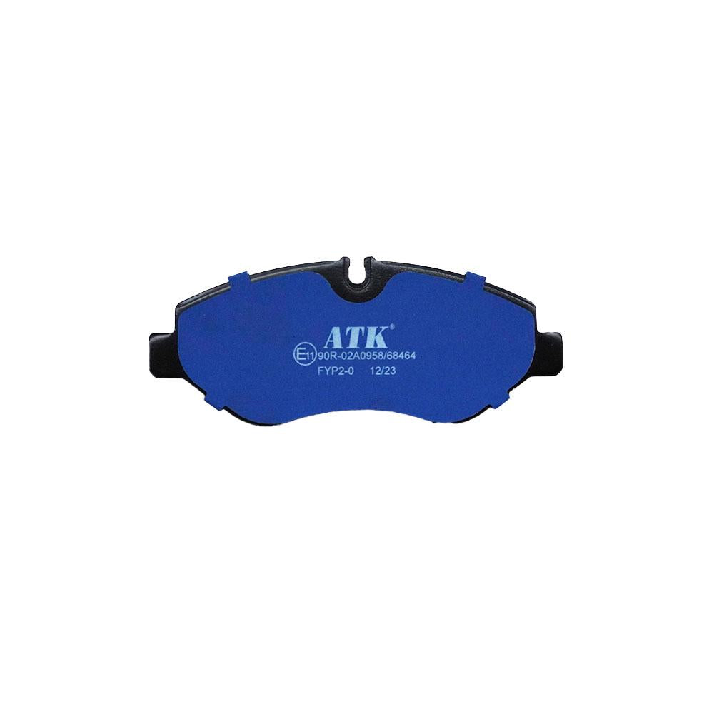 Set placute frana spate ATK Autotechnik ATK 08.01.053