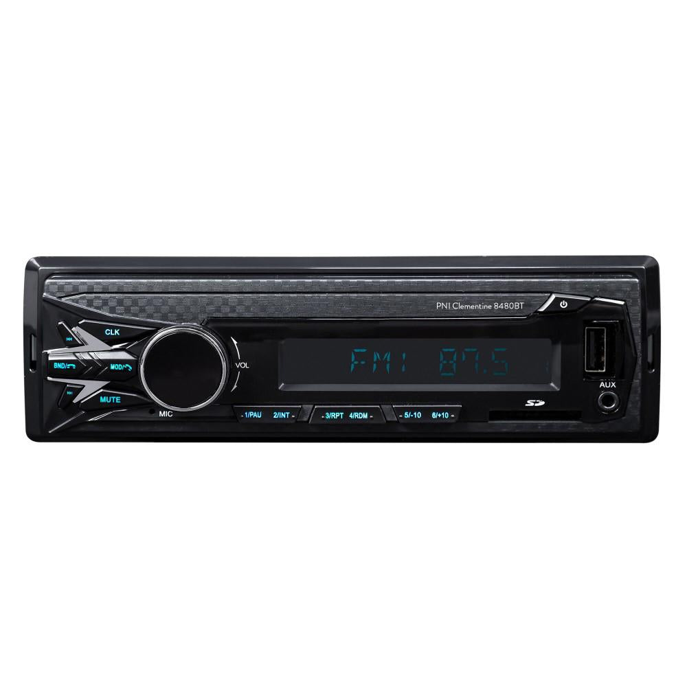Radio MP3 player auto dab si rds Pni clementine 8480BT 4X45W, 12/24V, cu sd, USB, aux, rca, bluetooth si USB 1.5A PNI-8480BT