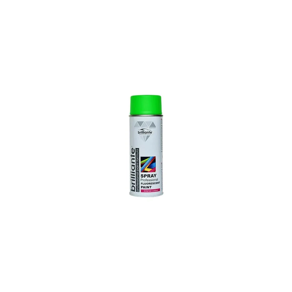 Vopsea spray fluorescenta verde 400 ml Brilliante 10535 – imagine 3