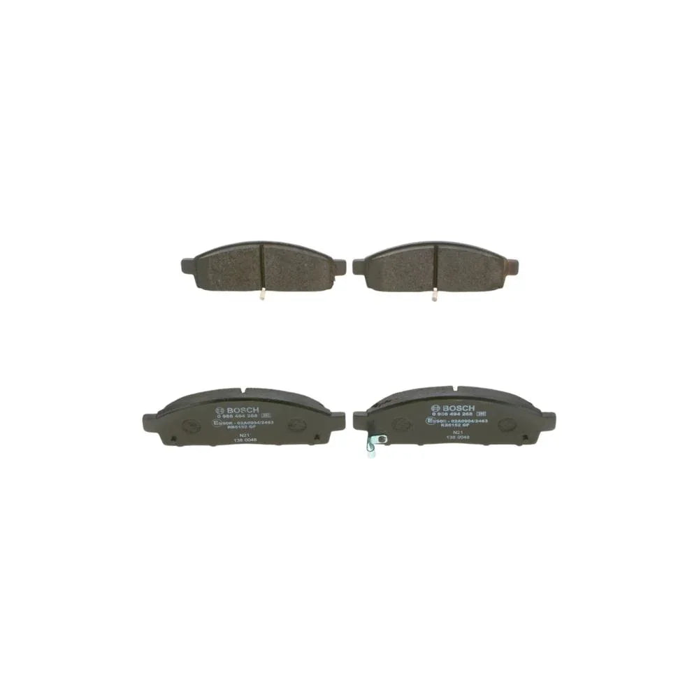 Set placute frana fata Bosch 0 986 494 268