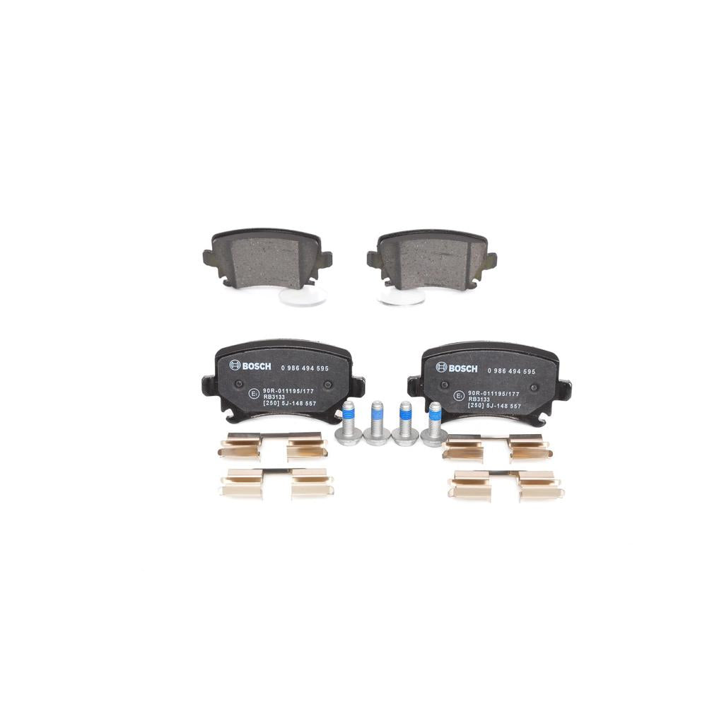 Set placute frana spate Bosch 0 986 494 595