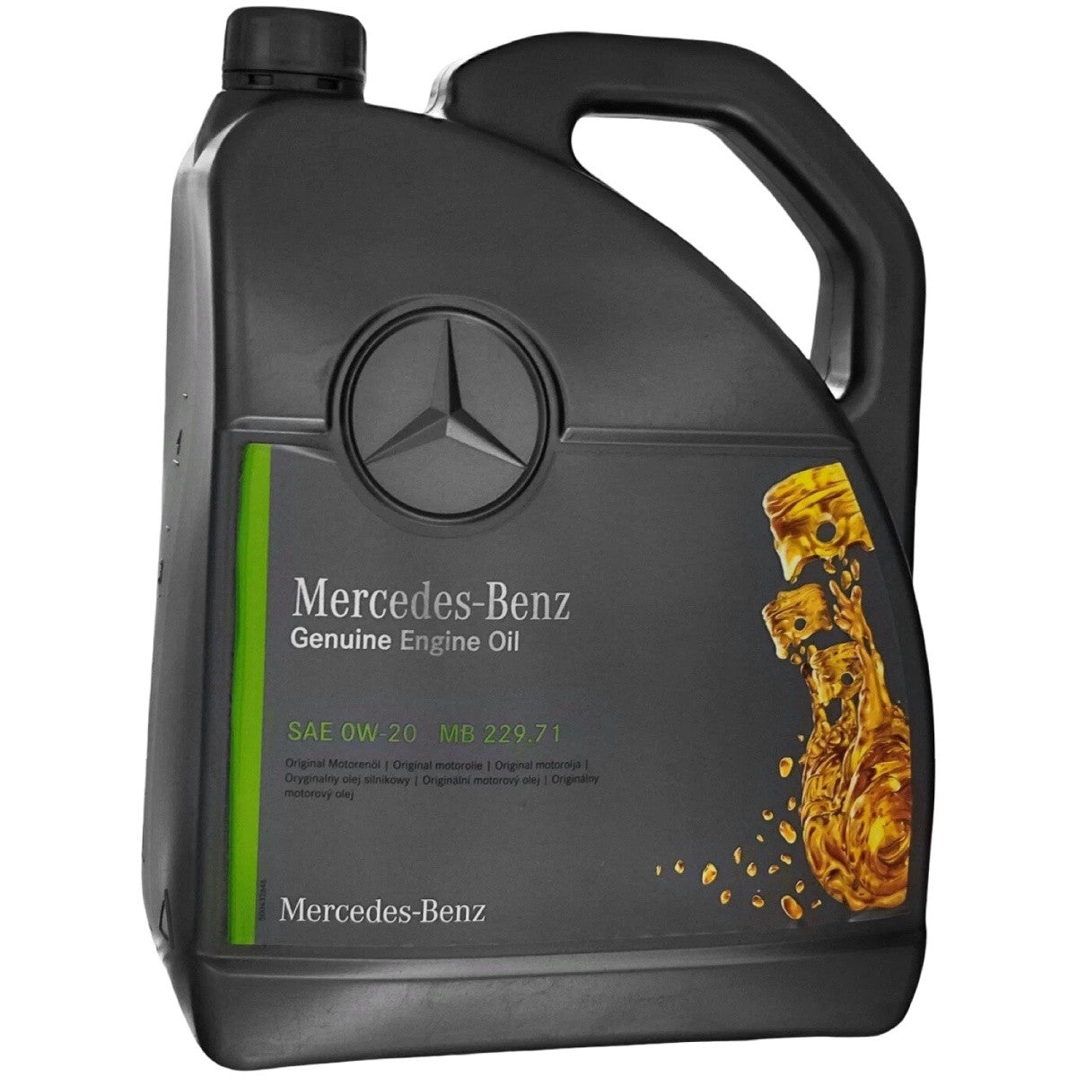 Ulei motor Mercedes 0W20 (MB 229.71) 5L Mercedes-Benz A000989340913ABAE