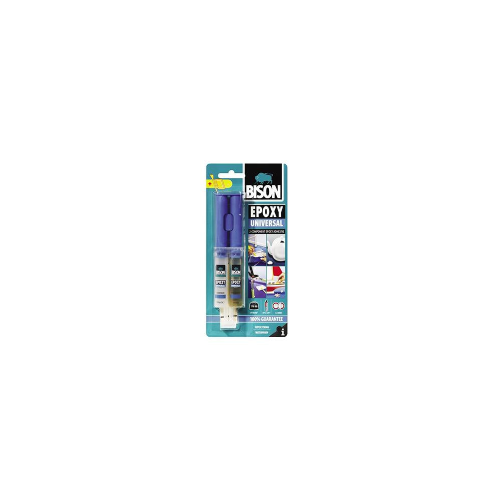Adeziv epoxidic bicomponent universal 2X12 ml Bison 400006
