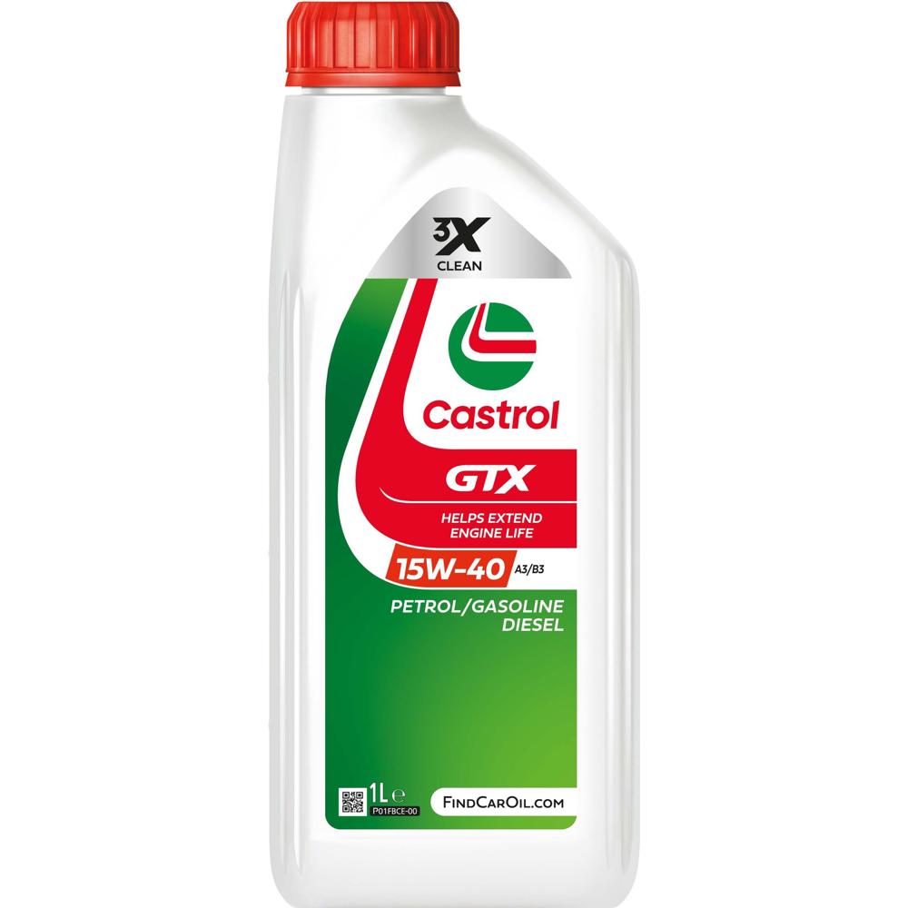 Castrol gtx 15W-40 A3/B3- 1L 15F627