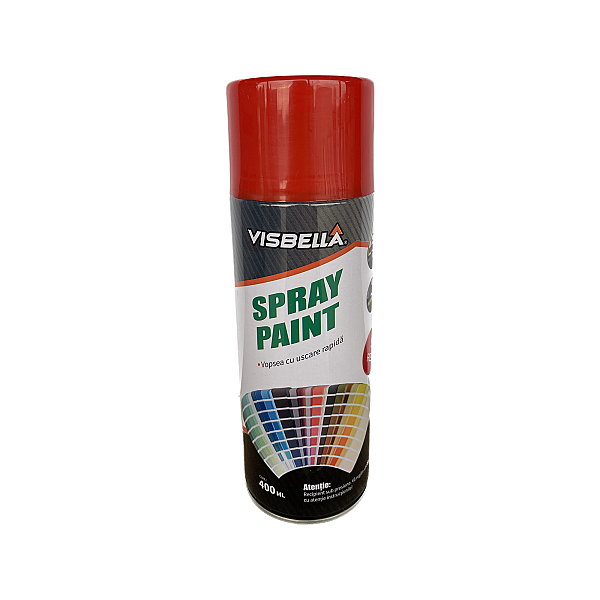 Spray vopsea rosu 400ml Visbella 52719