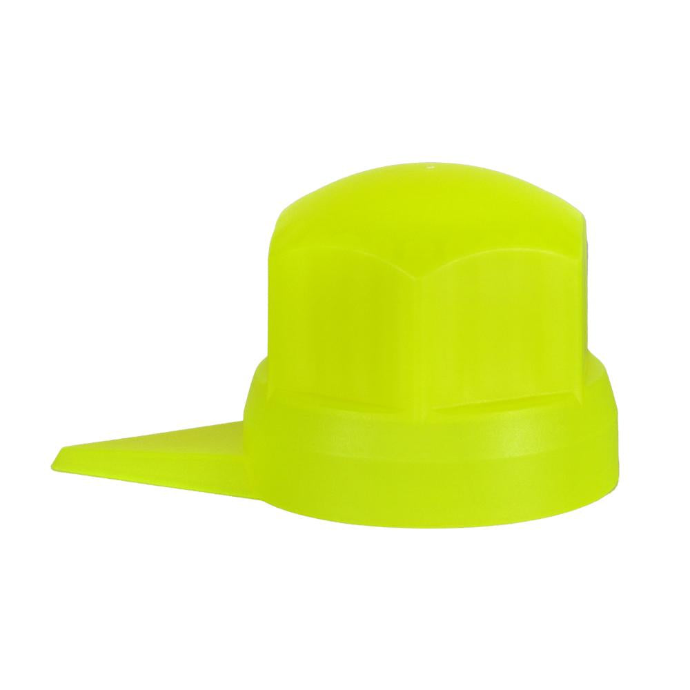 Set 10 bucati capac plastic pentru prezon roata cu indicator 33 mm neon galben 41 mm Mega Drive NN33 Z/Y/NEON WS