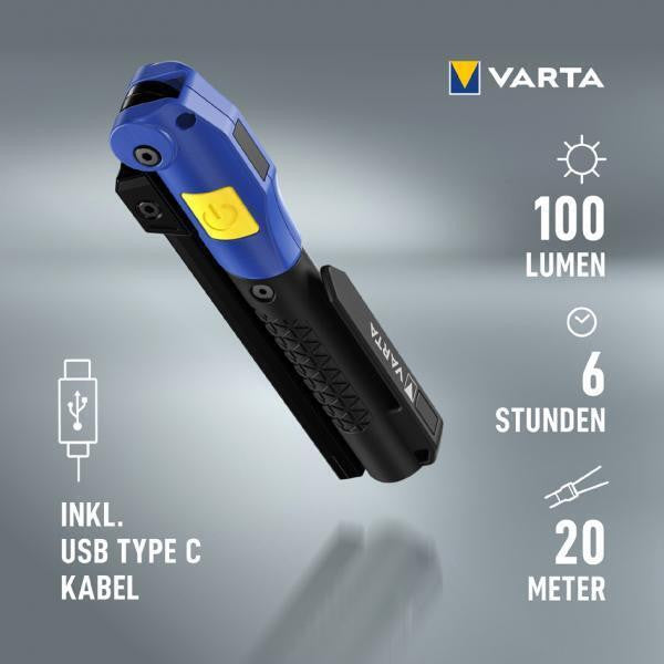 Lanterna Varta Work Flex Multifunction Light F20R 18649101401 – imagine 2