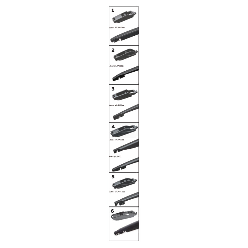 CARTECH ONE EASY FIT Ștergător lunetă 9''/23 cm 9109 – imagine 2