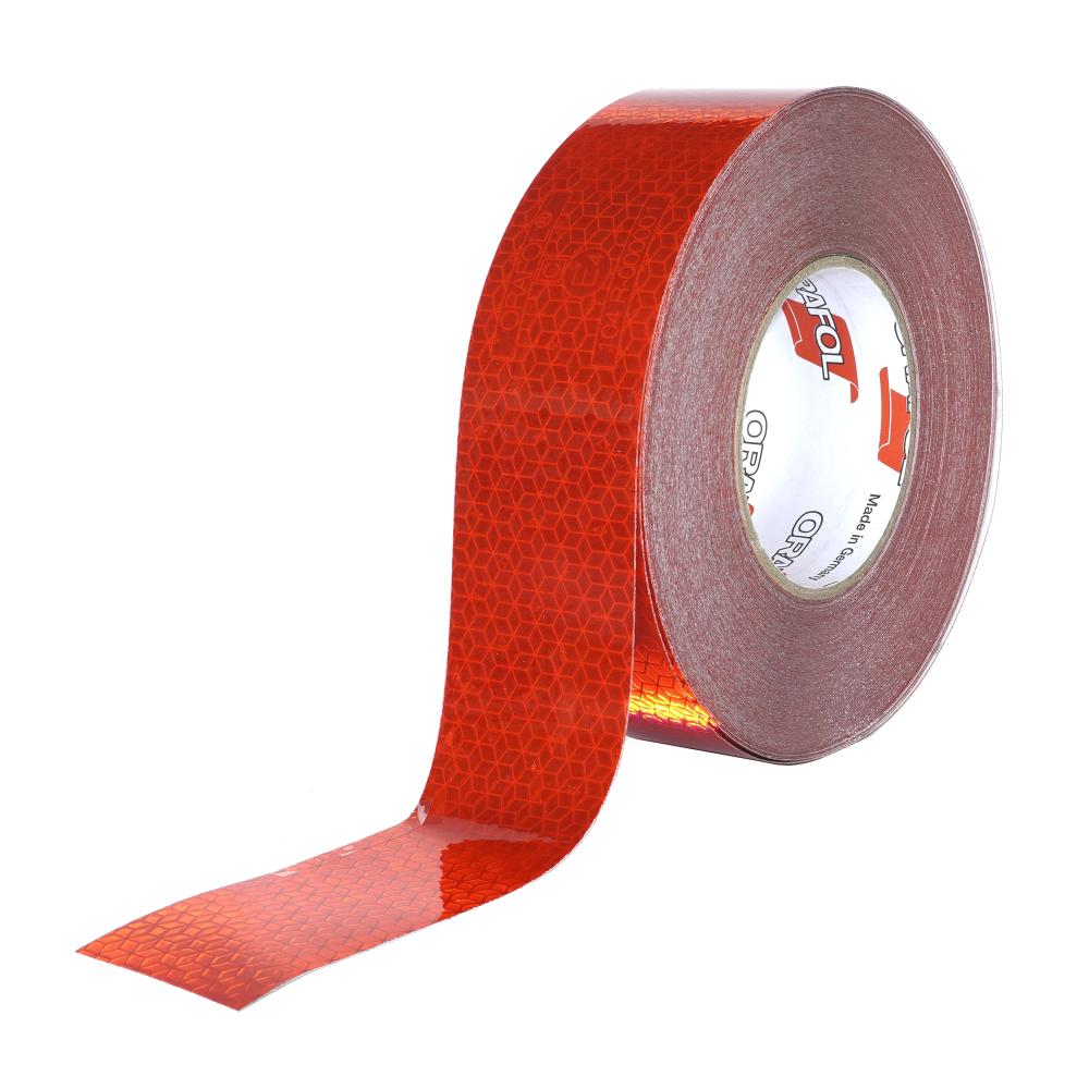 Banda reflectorizanta reflexite orafol rosu 50MMX50M ece 104 Mega Drive 104242