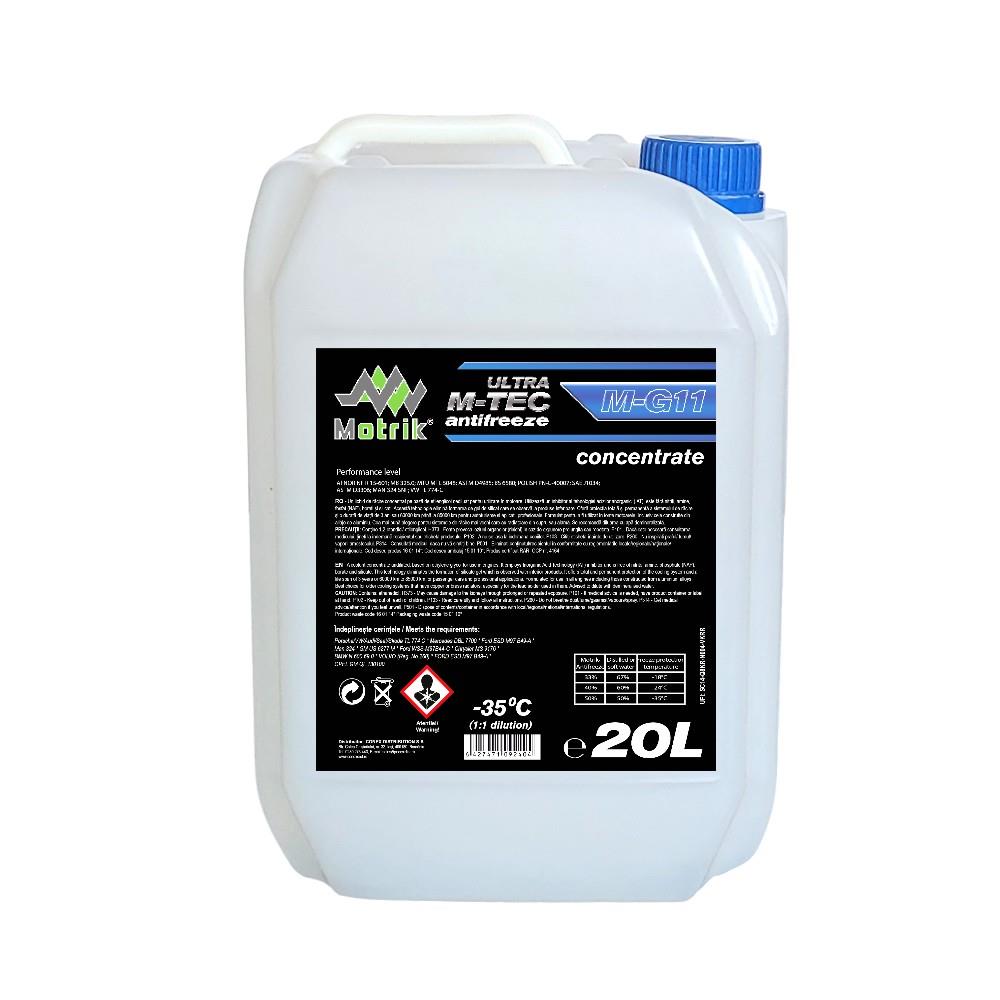 Antigel concentrat Motrik ultra m-tec G11. 20L 109240