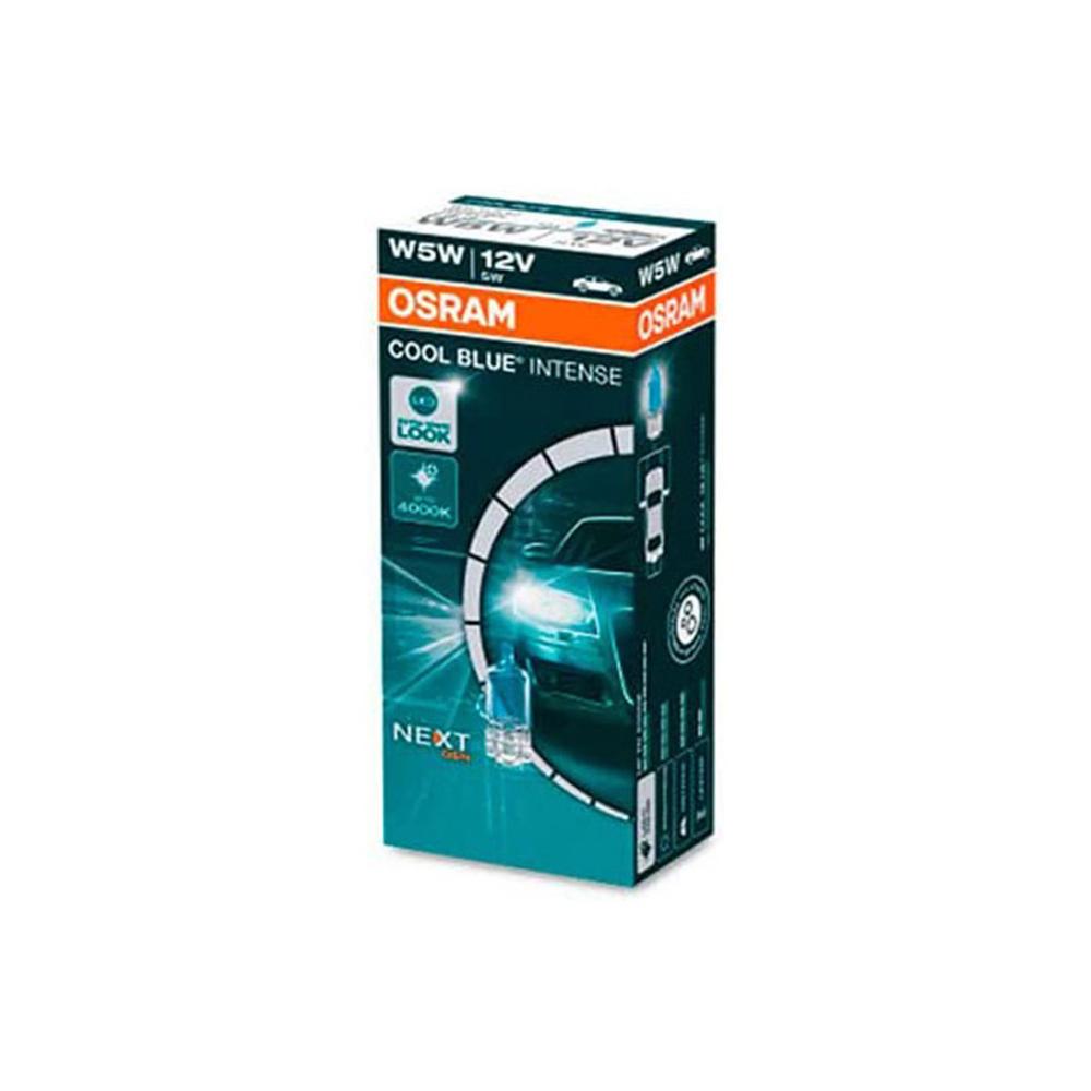 Bec 12V W5W cool blue intense nextgen set 10 buc Osram Ams-osram 2825HCBN