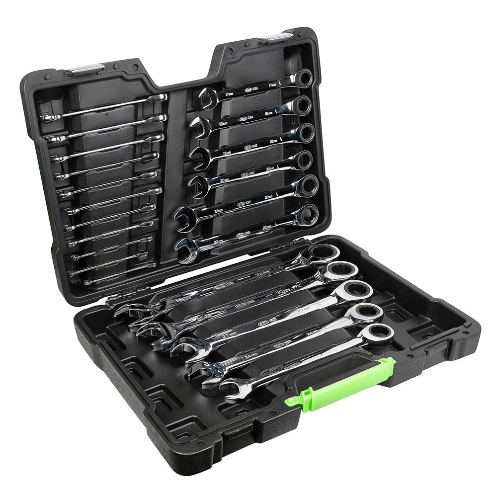 Set de 22 chei combinate cu ratchet JBM 54041