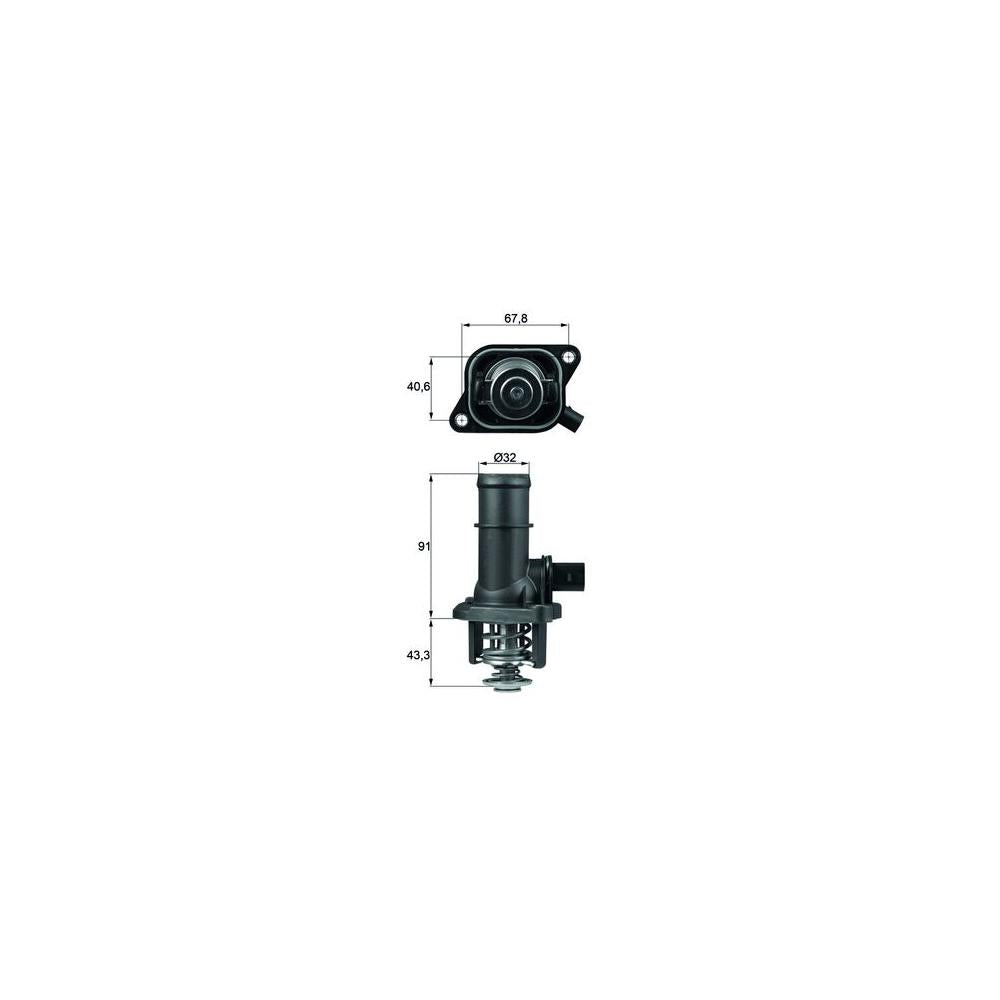 Termostat lichid racire Mahle TI 16 105