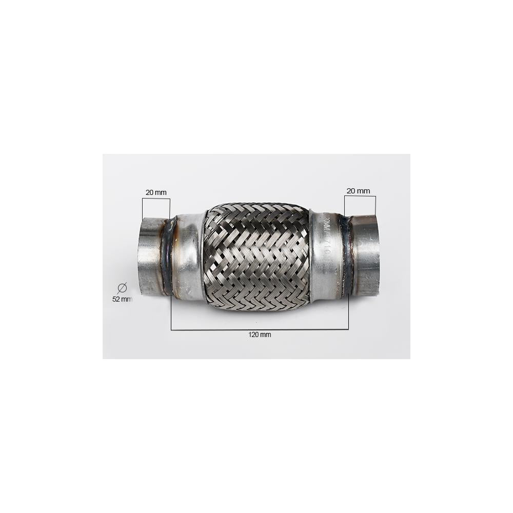 Racord flexibil inner & outer braid (b) 52X120 mm Asam Automotive 33735