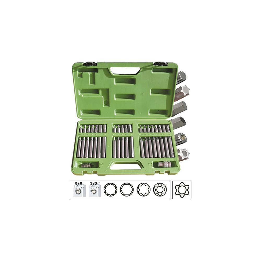 Trusa speciala cu 40 capete de surubelnita pentru suruburi torx Jbm 50985
